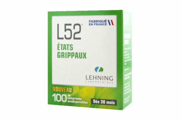 L52 boite 100 comprimés
