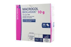 MACROGOL BIOGARAN 10 g, poudre pour solution buvable en sachet SANS AROME x 20