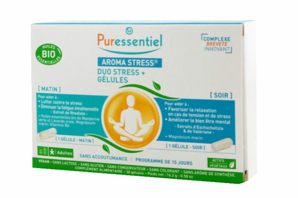 PURESSENTIEL AROMA STRESS Duo Stress + 30 gélules