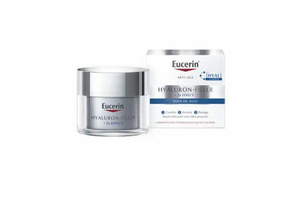 EUCERIN Hyaluron Filler + 3x Effect Soin de Nuit 50 ml