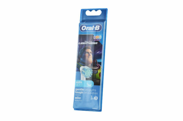 ORAL-B KIDS Brossettes de Rechange Enfants Buzz l’Eclair x 3