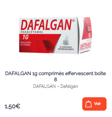 dafalgan effervescent