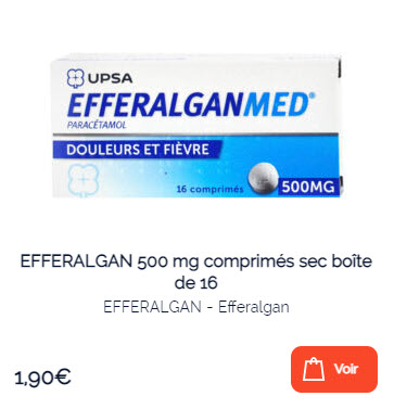 efferalgan comprimé