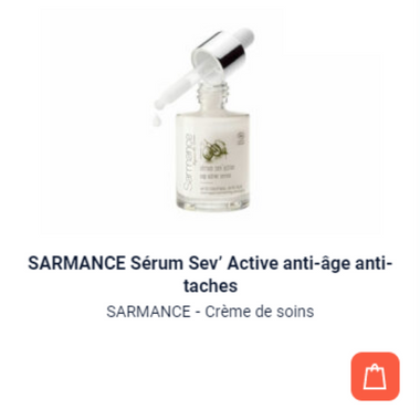 SARMANCE Sérum Sev’ Active anti-âge anti-taches