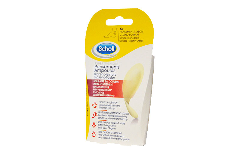 SCHOLL Pansements Ampoules Talon grand format x 5 - Pharma