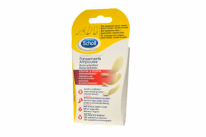 SCHOLL Pansements Ampoules 3 Tailles Orteils et Talon x 5