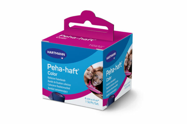 PEHA-HAFT Color – Bande de Fixation Cohésive 4 cm x 4 m