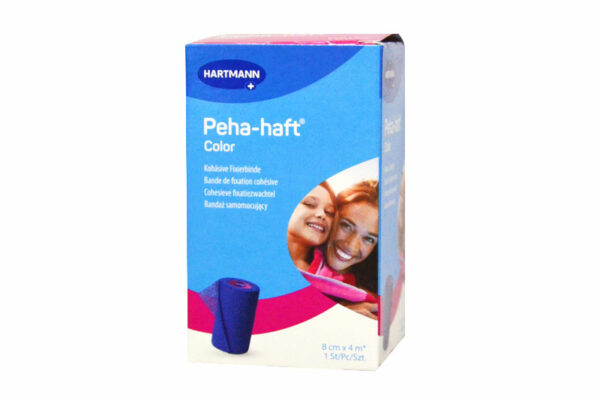 PEHA-HAFT Color – Bande de Fixation Cohésive 8 cm x 4 m