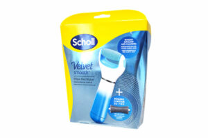 SCHOLL Râpe Électrique Pieds Velvet Smooth Exfoliante et Contour