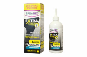 PARANIX EXTRA FORT ANTI-POUX et LENTES Traitement Shampoing + peigne 300 ml