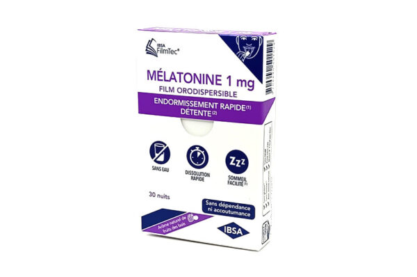 IBSA Mélatonine – 30 films orodispersibles