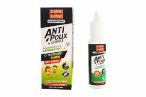 CINQ SUR CINQ ANTI POUX SHAMPOING à l'huile essentielle de lavande BIO 100 ml