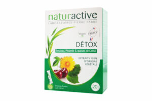 ELUSANES DETOX Bouleau, pissenlit et queues de cerise 20 sticks fluides goût citron