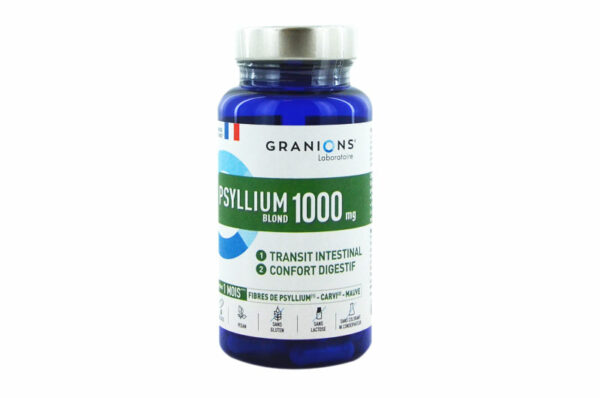 GRANIONS PSYLLIUM BLOND 1000 mg 60 gélules