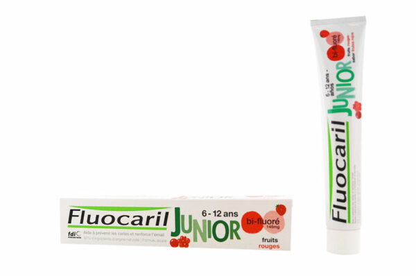 FLUOCARIL BI-FLUORE Junior 145 mg 6/12 ans gel fruits rouges 75 ml