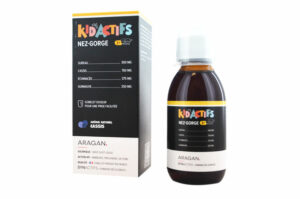 KIDACTIFS ARAGAN Nez-Gorge Arôme Naturel Cassis