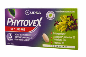 PHYTOVEX UPSA Nez - Gorge 3 Actions 20 Comprimés