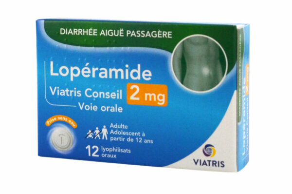 LOPERAMIDE VIATRIS CONSEIL 12 lyophilisats oraux 2 mg
