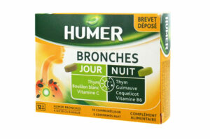 HUMER Bronches Jour - Nuit 15 comprimés
