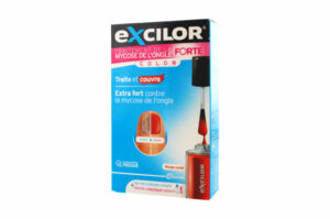 EXCILOR traitement de la mycose de l’ongle Forte Color Rouge corail