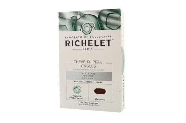 RICHELET Cheveux, Peau, Ongles 30 capsules