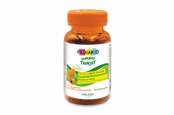 PEDIAKID Gommes Transit arome naturel abricot x 60