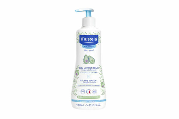 MUSTELA Gel lavant doux flacon pompe 500 ml