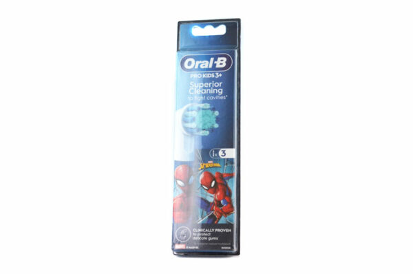 ORAL-B PRO KIDS Brossettes 3+ SPIDERMAN x3