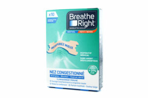 Breathe Right Menthol Petit Moyen Nez Congestionné bandelettes x10