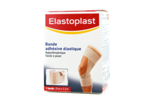 ELASTOPLAST Bande adhésive élastique hypoallergénique 1 bande 8 cm x 2,5 m