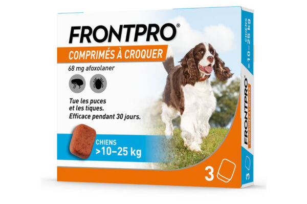 FRONTPRO Comprimés à croquer Chiens 10-25 kg