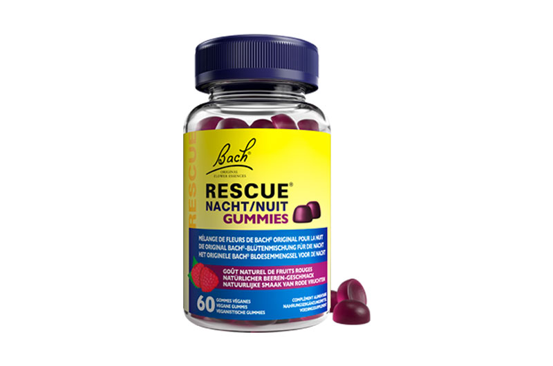 RESCUE NUIT® Gummies 60 gommes véganes goût fruit rouges