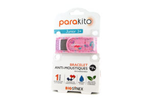 PARA'KITO Bracelet anti-moustiques Junior 3+ rechargeable Sirène