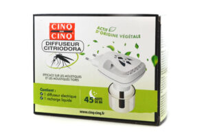 CINQ SUR CINQ Diffuseur Citriodora électrique + 1 recharge liquide