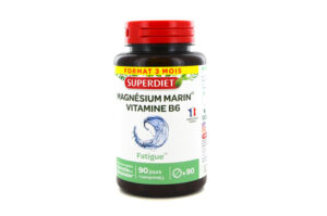 SUPERDIET Magnésium Marin Vitamine B6 90 comprimés