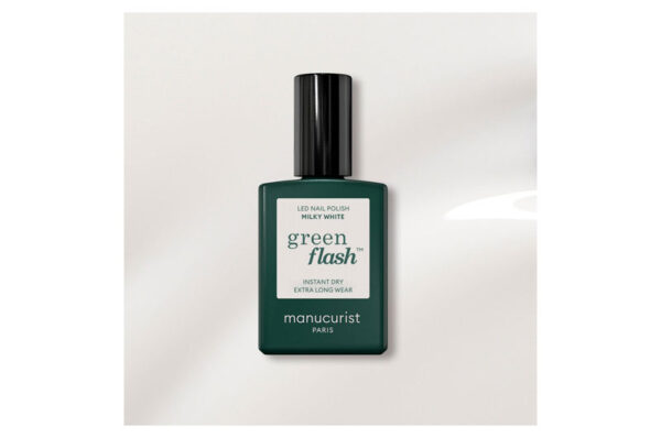MANUCURIST GREEN FLASH MILKY WHITE 15ML