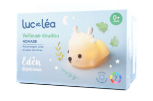 LUC et LEA veilleuse doudou nomade