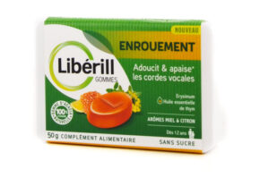 LIBERILL Enrouement gommes arômes miel et citron 50 g