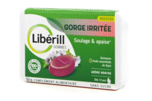LIBERILL Gorge Irritée gommes arôme menthe 50 g
