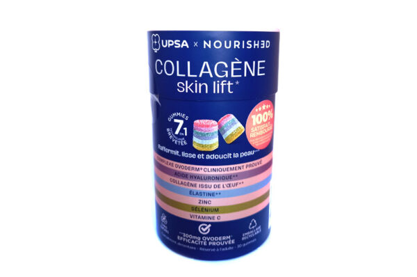 UPSA X NOURISHED Collagène Skin Lift 30 Gummies 7 en 1