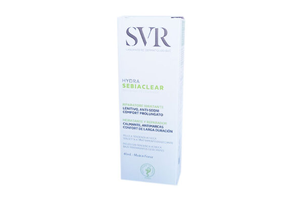 SVR Hydra Sebiaclear Crème réparatrice hydratante 40 ml