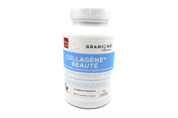 GRANIONS Collagène + Beauté anti-âge, anti-rides 120 comprimés