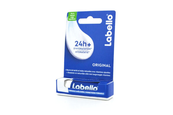 LABELLO ORIGINALSoin des lèvres au beurre de Karité 4,8 gr
