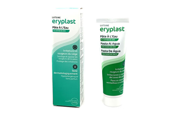 LUTSINE Eryplast – pâte à l’eau à l’oxyde de zinc pour irritations et rougeurs du siège 75g