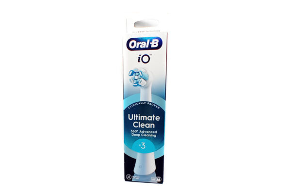 ORAL-B Brossettes IO  ULTIMATE CLEAN lot de 3