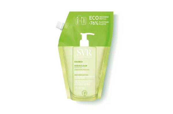 SVR Sebiaclear Crème lavante visage et corps - recharge 400 ml