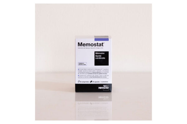NHCO MEMOSTAT Mémoire Santé cérébrale 60 comprimé + 30 capsules