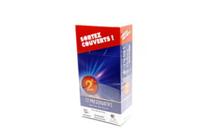 POLIDIS Sortez Couverts 12 préservatifs