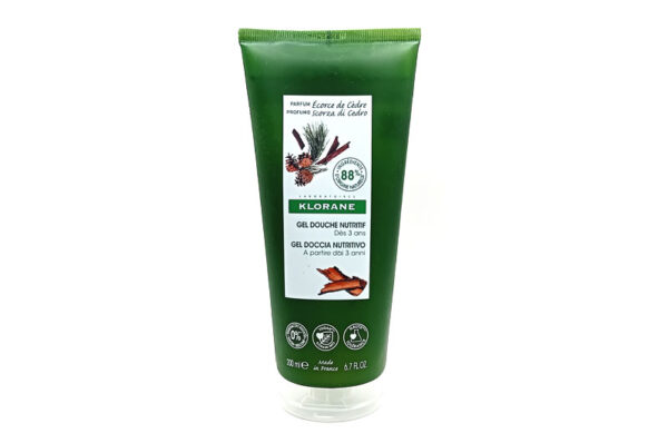 KLORANE Gel douche au parfum Écorce de Cèdre 200 ml