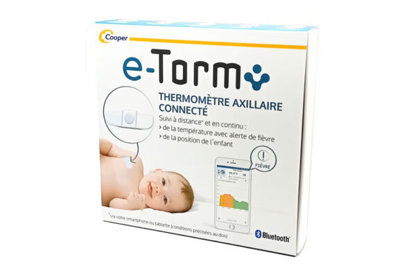 E-TORM Thermomètre axillaire connecté